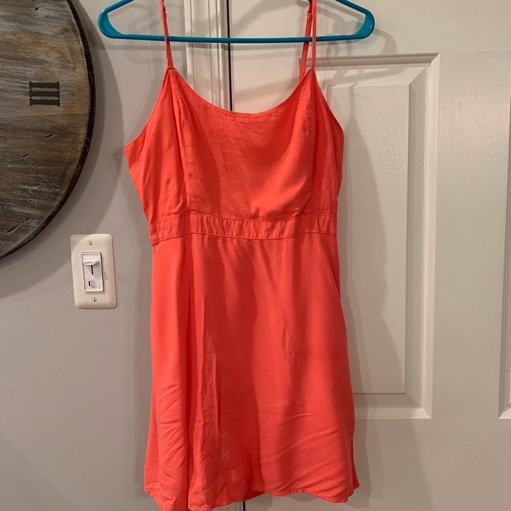 American Eagle Coral Short Sundress sz M